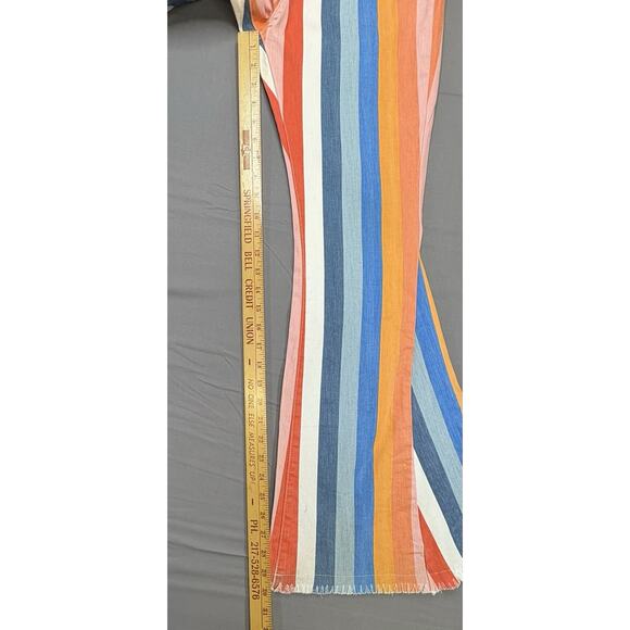 Saints & Hearts High Rise Extreme Flare Jenas Women’s Size M Multicolor Boho - Picture 8 of 8